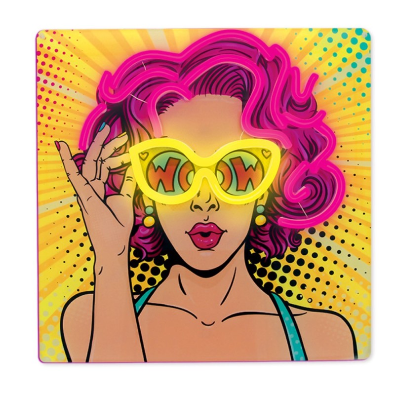 ΦΩΤΙΣΤΙΚΟ ΤΟΙΧΟΥ FOREVER ART LED WOMAN 320 x 18 x 320mm