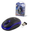 MOUSE TITANUM WIRELESS VULTURE BLACK/BLUE