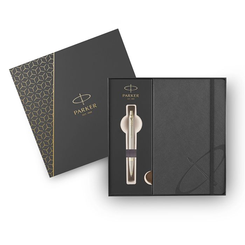 ΣΕΤ PARKER I.M MONOCHROME CHAMPAGNE BP+NOTEBOOK