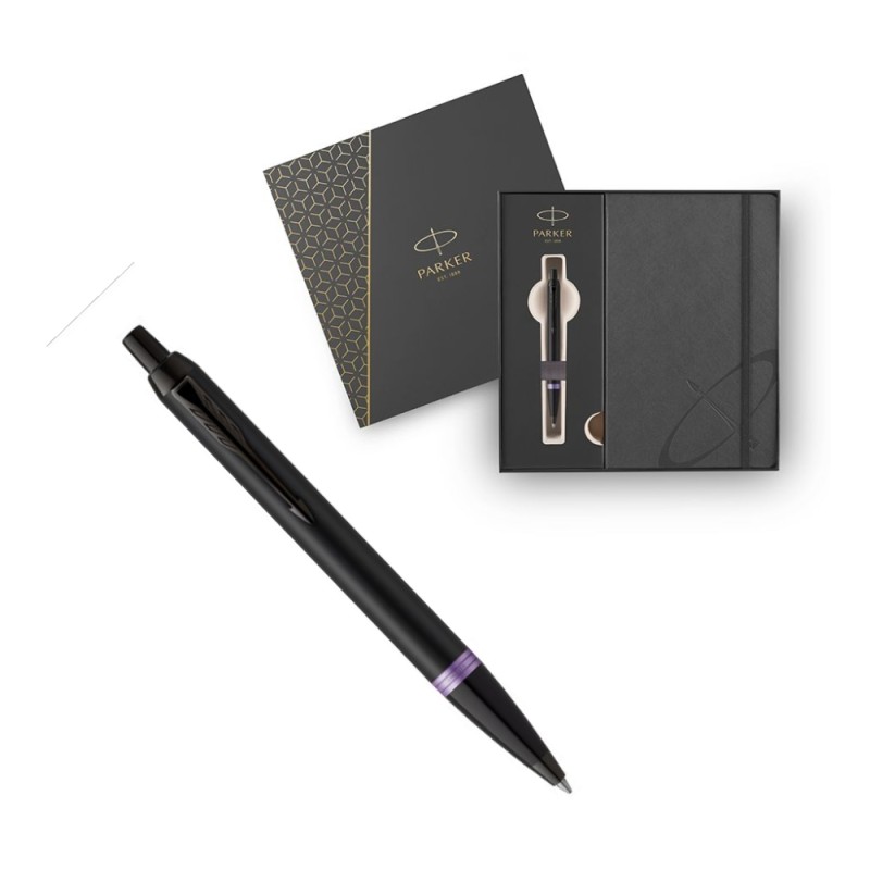 ΣΕΤ PARKER I.M MONOCHROME PURPLE RING BP+NOTEBOOK