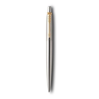 ΣΤΥΛΟ PARKER JOTTER CORE BP STAINLESS STEEL GT ΑΣΗΜΙ (χρυσό κλιπ)