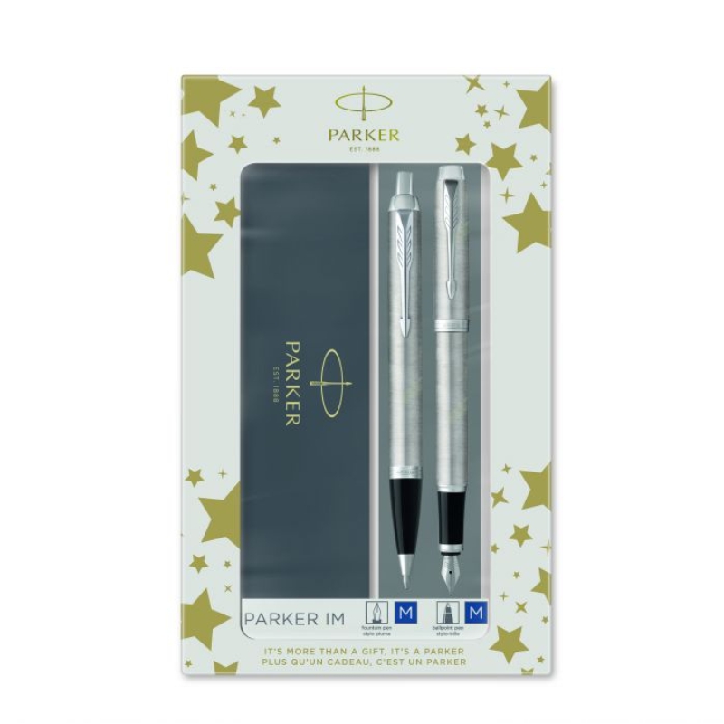 ΣΕΤ PARKER JOTTER CORE DUO ST.STEEL FP+BP