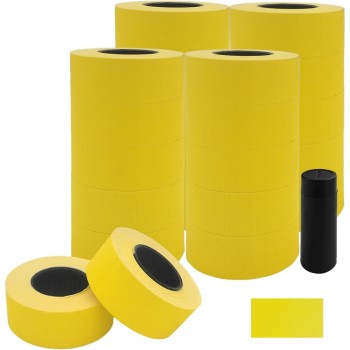 ΕΤΙΚΕΤΕΣ ΕΤΙΚ/ΦΟΥ MOTEX ΚΟΥΤΙ 23Χ16 ΚΙΤΡΙΝΕΣ