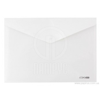 ΦΑΚΕΛΟΣ ΔΙΑΦΑΝΗΣ PP ECONOMIX  ΚΟΥΜΠΙ 24Χ33 ΛΕΥΚΟ