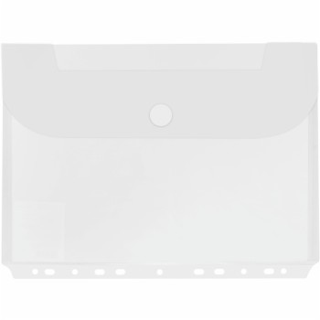 ΦΑΚΕΛΟΣ ΔΙΑΦΑΝΗΣ PP ECONOMIX  ΣΚΡΑΤΣ ΚΡΙΚ 24Χ31 ΛΕΥΚΟ