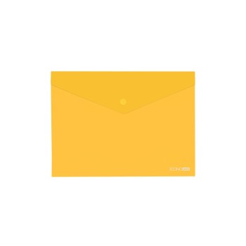 ΦΑΚΕΛΟΣ ΔΙΑΦΑΝΗΣ PP ECONOMIX  ΚΟΥΜΠΙ Α5 ΚΙΤΡΙΝΟ