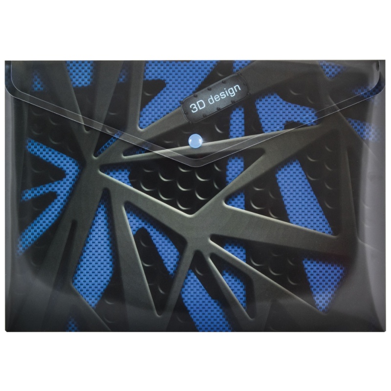 ΦΑΚΕΛΟΣ PP ECONOMIX  ΚΟΥΜΠΙ 24Χ33 ΣΧΕΔΙΑ 3D