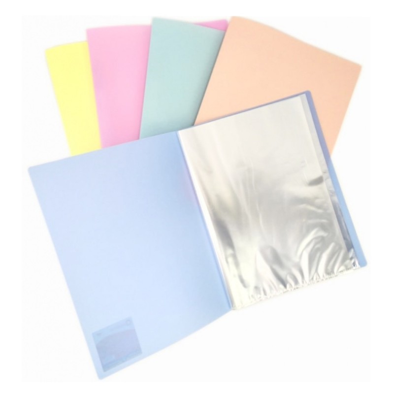 ΒΙΒΛΙΑ ΖΕΛΑΤΙΝΑΣ (ΣΟΥΠΛ) ECONOMIX PASTEL A4 30φ.