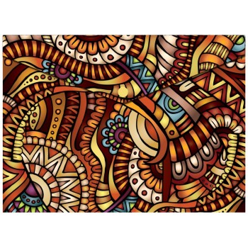 ΦΑΚΕΛΟΣ PP OPTIMA  ΚΟΥΜΠΙ  24Χ33 "ETHNICS" (4 ασορτί χρώματα)