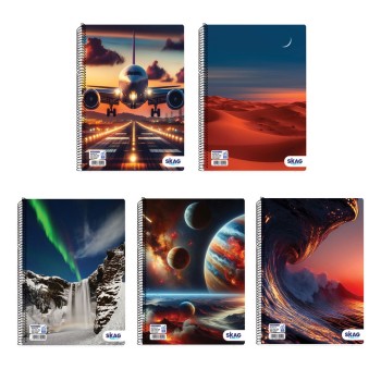 ΤΕΤΡΑΔΙΑ SKAG ΣΠΙΡΑΛ FUN ΑΓΟΡΙ 21X29 2ΘΕΜ