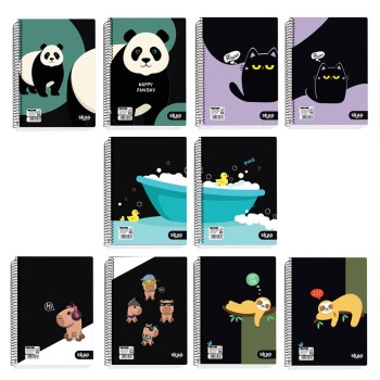 ΤΕΤΡΑΔΙΑ SKAG ΣΠΙΡΑΛ JOLLY 17X25 4Θ