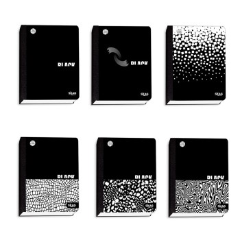 ΗΜΕΡΟΛΟΓΙΟ SKAG ΑΚΑΔΗΜΑΙΚΟ ΣΧΕΔΙΑ BLACK WHITE