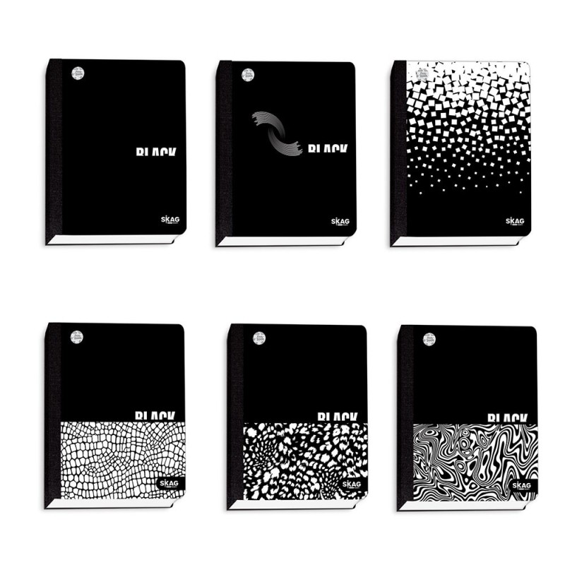 ΗΜΕΡΟΛΟΓΙΟ SKAG ΑΚΑΔΗΜΑΙΚΟ ΣΧΕΔΙΑ BLACK WHITE