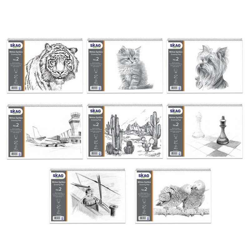 ΜΠΛΟΚ SKAG ΕΛΕΥΘ.ΣΧΕΔΙΟΥ Νο 2 20χ30 Φ.14