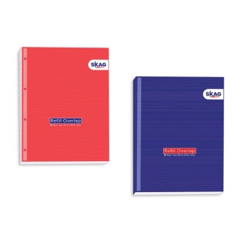 ΜΠΛΟΚ SKAG ΓΡΑΦΗΣ OVERLAP ΚΡΙΚ A4 Φ.80