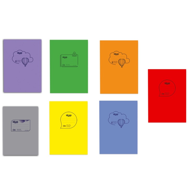 ΤΕΤΡΑΔΙΑ SKAG ΡΡ ΔΙΑΦΑΝΗ ΧΡΩΜΑΤΙΣΤΑ Α4 Φ.50 ΡΙΓΕ ΕΚΘΕΣΕΩΝ