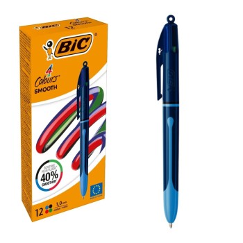 ΣΤΥΛΟ BIC ΔΙΑΡΚΕΙΑΣ 4 COLOURS SMOOTH (524095)