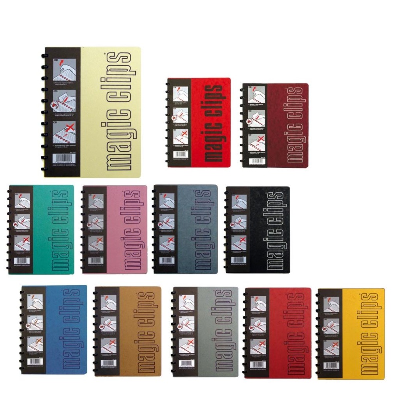 ΤΕΤΡΑΔΙΑ MAGIC CLIPS 21χ29 2θεμ.