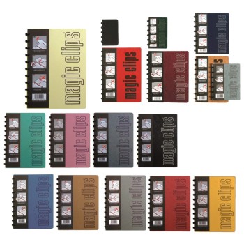 ΤΕΤΡΑΔΙΑ MAGIC CLIPS 17χ25 3θεμ.
