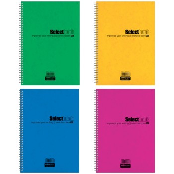 ΤΕΤΡΑΔΙΑ SALKO ΣΠΙΡΑΛ SELECT 17Χ25 4ΘΕΜ.