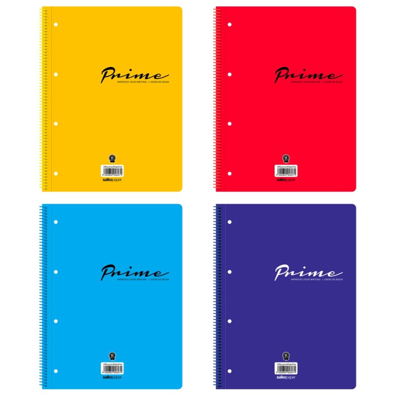 ΤΕΤΡΑΔΙΑ SALKO ΣΠΙΡΑΛ PRIME 21X29 2 ΘΕΜ.