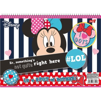 ΜΠΛΟΚ ΖΩΓΡΑΦΙΚΗΣ SALKO Νο 18 Α4 80gr.Φ.40 MINNIE