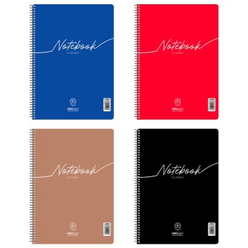 ΤΕΤΡΑΔΙΑ SALKO ΣΠΙΡΑΛ NOTEBOOK CLASSIC 21Χ29 1 ΘΕΜ.