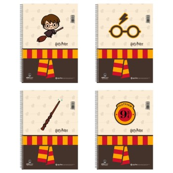 ΤΕΤΡΑΔΙΑ SALKO ΣΠΙΡΑΛ HARRY POTTER CHARMS 21X29 3 ΘΕΜ.