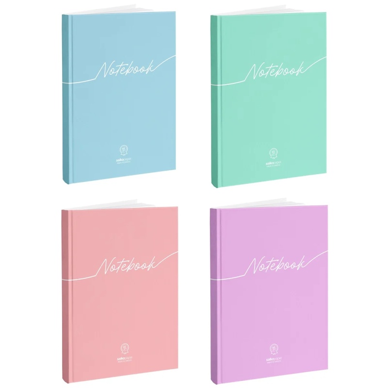 ΤΕΤΡΑΔΙΑ SALKO ΔΕΜΕΝΑ NOTEBOOK ΡΙΓΕ 17x25 3ΘΕΜ. (96φυλ.)