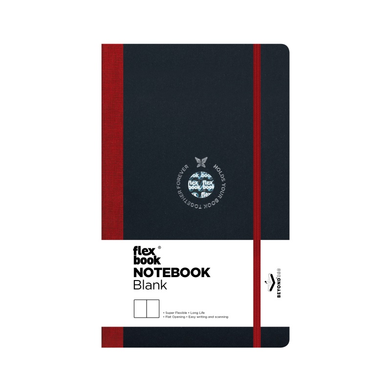 ΣΗΜΕΙΩΜΑΤΑΡΙΟ Η.Β ΛΙΝΟΔΕΤΟ FLEX GLOBAL ΛΕΥΚΟ 13Χ21 Κόκκινο