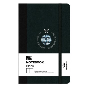 ΣΗΜΕΙΩΜΑΤΑΡΙΟ Η.Β ΛΙΝΟΔΕΤΟ FLEX GLOBAL ΛΕΥΚΟ 9Χ14 Μαύρο