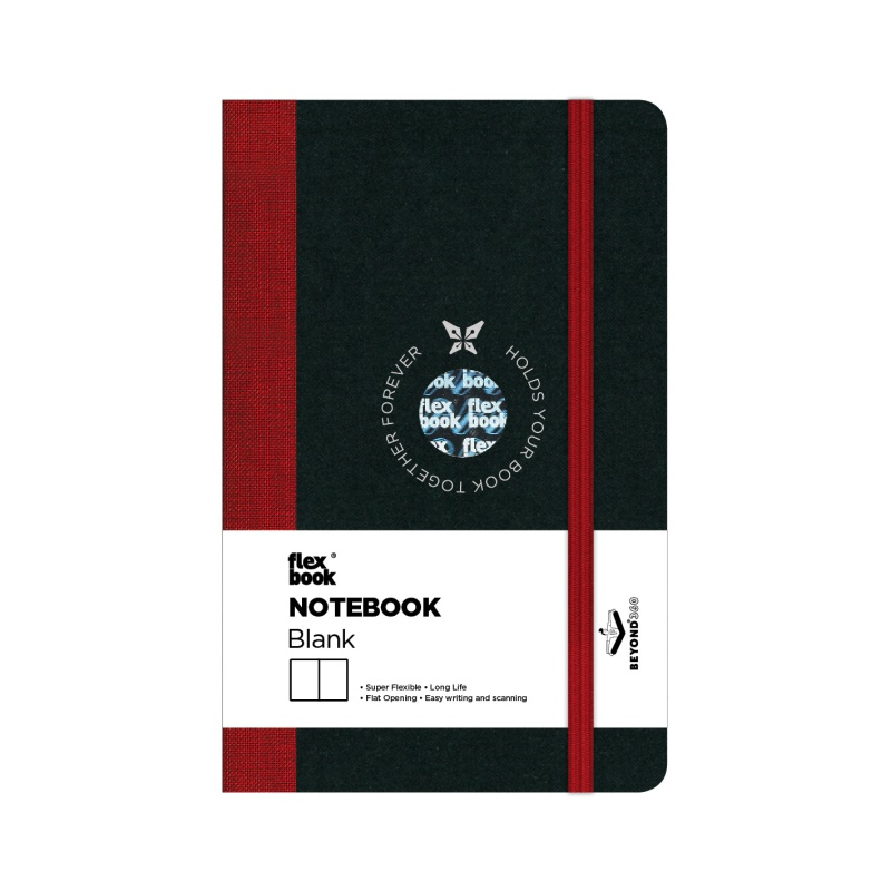 ΣΗΜΕΙΩΜΑΤΑΡΙΟ Η.Β ΛΙΝΟΔΕΤΟ FLEX GLOBAL ΛΕΥΚΟ 9Χ14 Κόκκινο