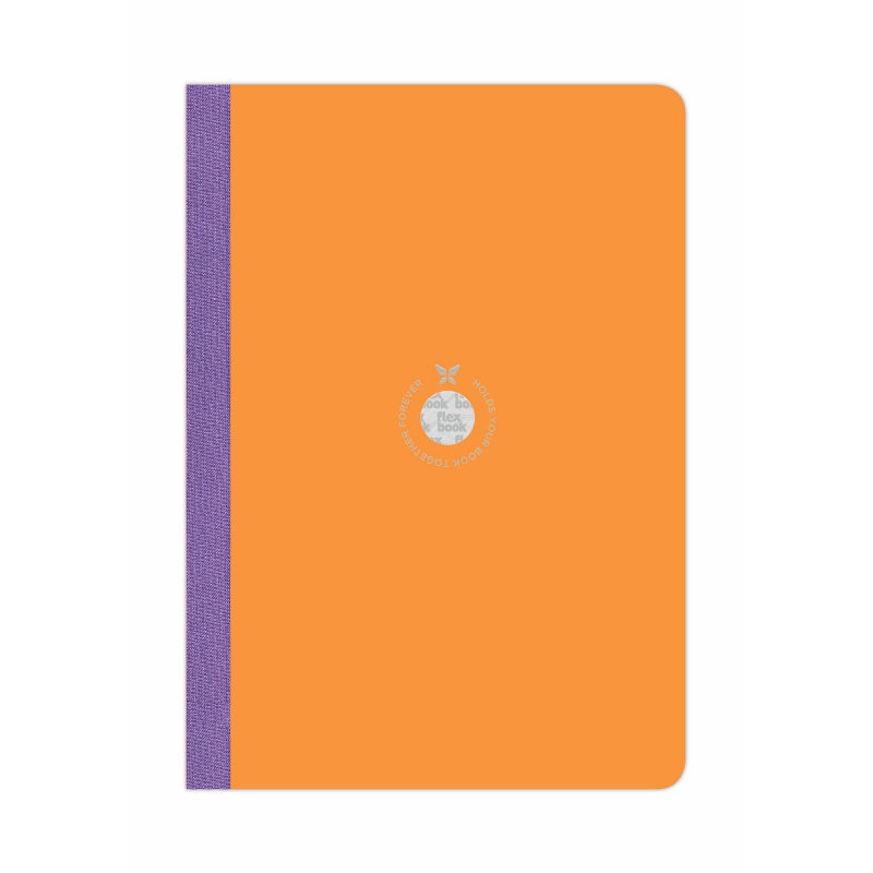 ΣΗΜΕΙΩΜΑΤΑΡΙΟ Η.Β ΛΙΝΟΔΕΤΟ SMART BOOK  ΧΡΩΜΑΤ. ΡΙΓΕ 17χ24 Πορτοκαλί