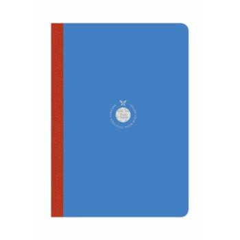 ΣΗΜΕΙΩΜΑΤΑΡΙΟ Η.Β ΛΙΝΟΔΕΤΟ SMART BOOK  ΧΡΩΜΑΤ. ΡΙΓΕ 17χ24 Μπλέ