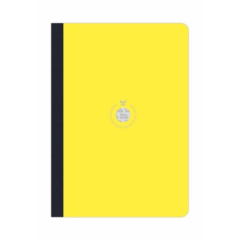 ΣΗΜΕΙΩΜΑΤΑΡΙΟ Η.Β ΛΙΝΟΔΕΤΟ SMART BOOK  ΧΡΩΜΑΤ. ΡΙΓΕ 17χ24 Κίτρινο