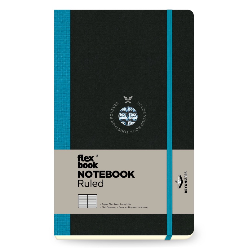 ΣΗΜΕΙΩΜΑΤΑΡΙΟ Η.Β ΛΙΝΟΔΕΤΟ FLEX GLOBAL ΡΙΓΕ 13Χ21 Τυρκουάζ