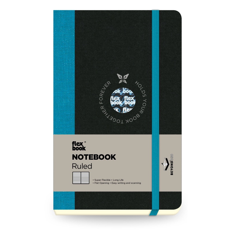 ΣΗΜΕΙΩΜΑΤΑΡΙΟ Η.Β ΛΙΝΟΔΕΤΟ FLEX GLOBAL ΡΙΓΕ 9Χ14 Τυρκουάζ