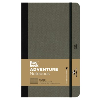 ΣΗΜΕΙΩΜΑΤΑΡΙΟ Η.Β FLEX GLOBAL ADVENTURE  ΡΙΓΕ 13X21 Elephant