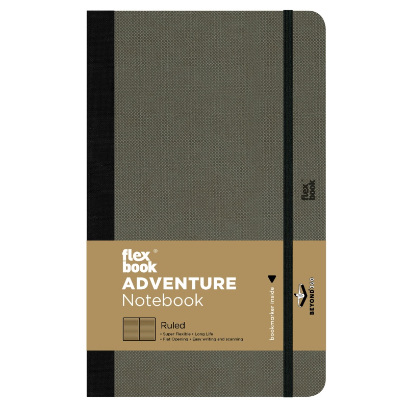 ΣΗΜΕΙΩΜΑΤΑΡΙΟ Η.Β FLEX GLOBAL ADVENTURE  ΡΙΓΕ 13X21 Elephant