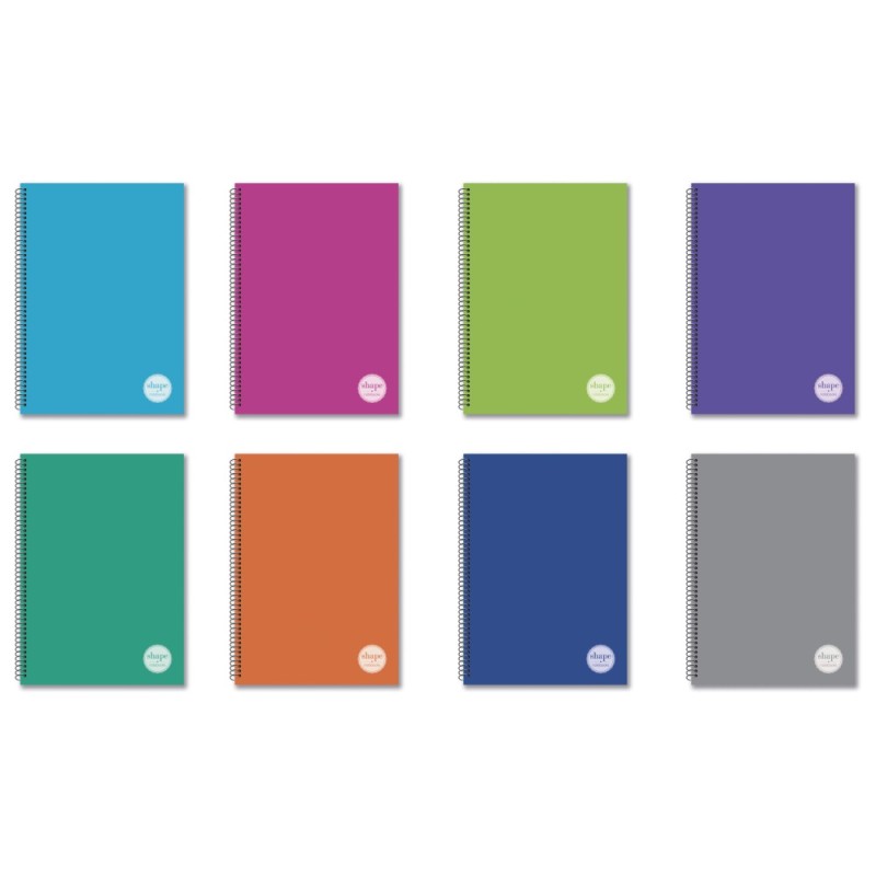 ΤΕΤΡΑΔΙΑ SHAPE PAN TONE 17x25 3 ΘΕΜ.