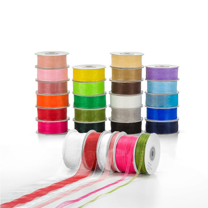 ΚΟΡΔΕΛΑ ΟΡΓΑΝΖΑ 25mm 25yrds