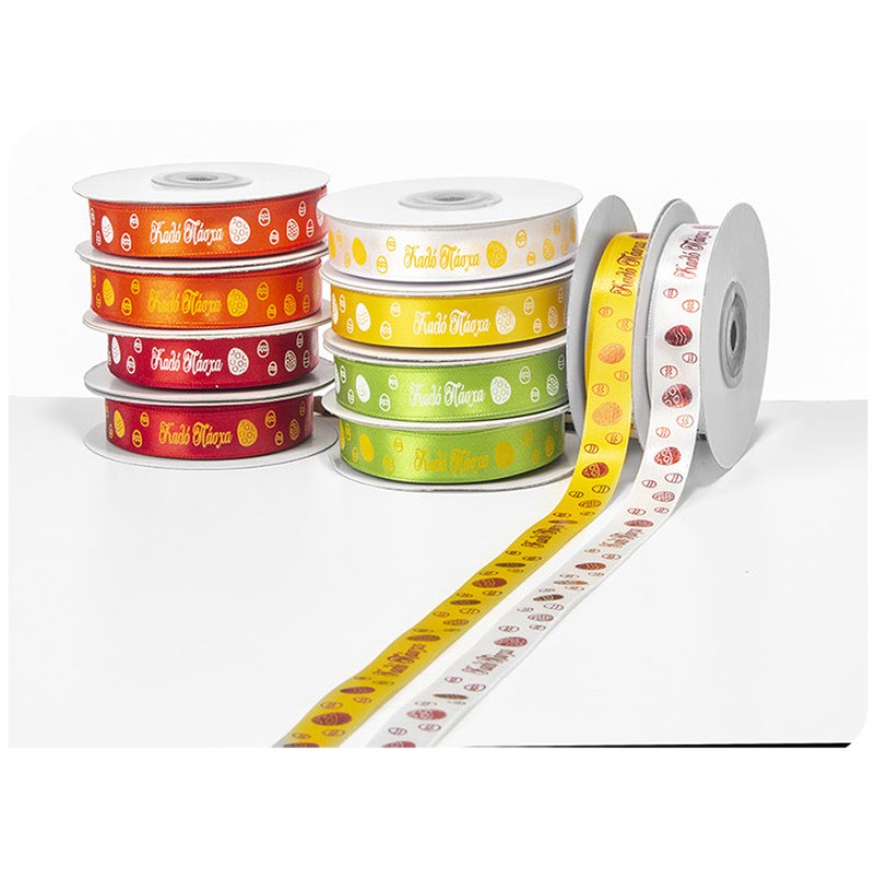 ΚΟΡΔΕΛΑ ΥΦΑΣΜΑΤΙΝΗ ΣΑΤΕΝ ΠΑΣΧΑΛΙΝΗ 10mm 50m ΠΑΣΧΑΛΙΝΟ ΑΥΓΟ ΜΙΧ