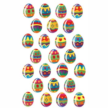 ΑΥΤΟΚΟΛΛΗΤΑ BSB ΑΠΛΑ EASTER  (3 φύλλα)