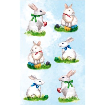 ΑΥΤΟΚΟΛΛΗΤΑ BSB ΑΠΛΑ EASTER  (3 φύλλα)