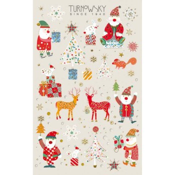 ΑΥΤΟΚΟΛΛΗΤΑ BSB ΑΠΛΑ CHRISTMAS (1 φύλλα)