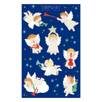 ΑΥΤΟΚΟΛΛΗΤΑ BSB ΑΠΛΑ CHRISTMAS (1 φύλλο)