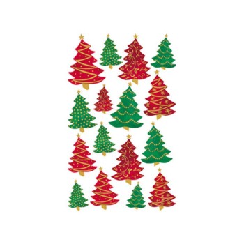 ΑΥΤΟΚΟΛΛΗΤΑ BSB ΑΠΛΑ CHRISTMAS (2 φύλλα)