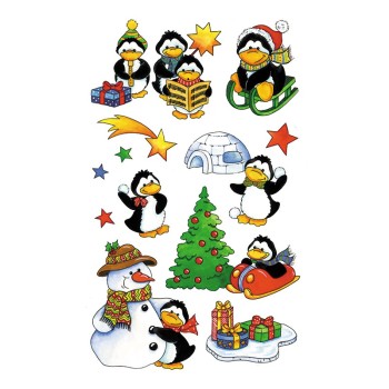 ΑΥΤΟΚΟΛΛΗΤΑ BSB ΑΠΛΑ CHRISTMAS (2 φύλλα)