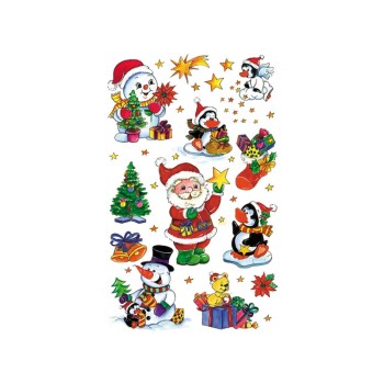 ΑΥΤΟΚΟΛΛΗΤΑ BSB ΑΠΛΑ CHRISTMAS (2 φύλλα)
