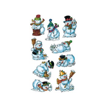 ΑΥΤΟΚΟΛΛΗΤΑ BSB ΑΠΛΑ CHRISTMAS (2 φύλλα)